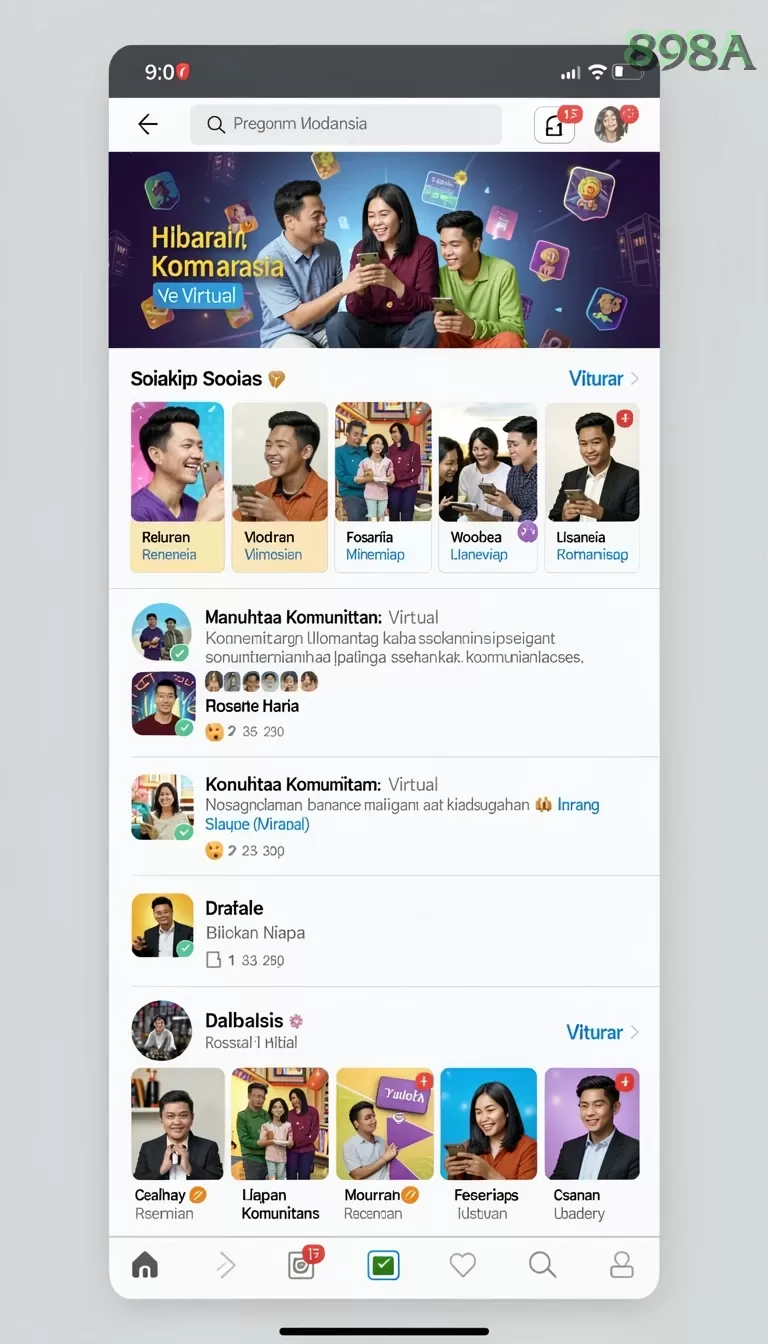 Cuplikan layar SURGAVIP — menu navigasi