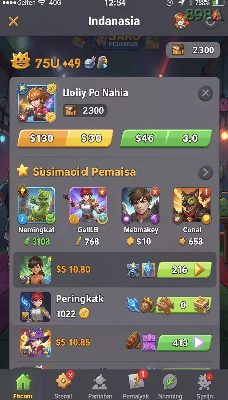 Cuplikan layar NUSAGG — halaman utama