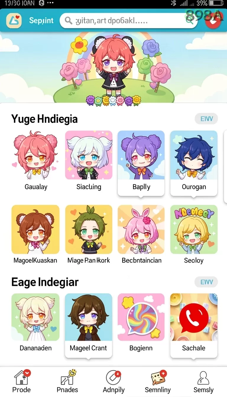 Cuplikan layar MPO999 — menu navigasi