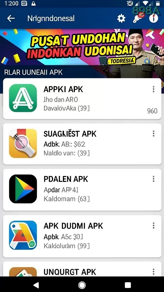 Cuplikan layar HW777 — aktivitas